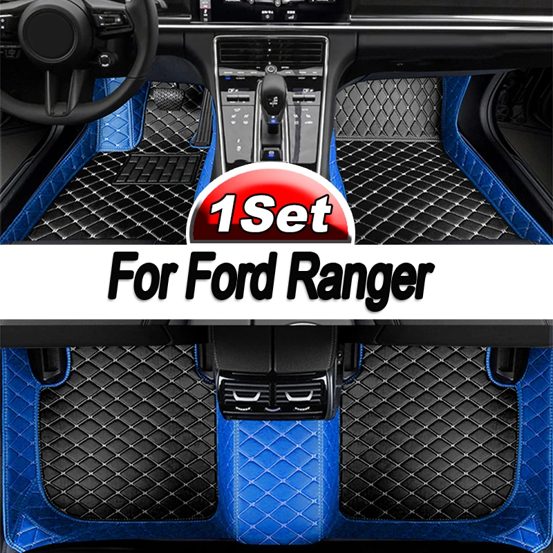 

Напольный коврик для заднего багажника автомобиля Ford Ranger PJ International 2006 ~ 2008, аксессуары для двойного салона грузовика, экологичные автомобильные аксессуары