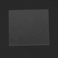 100 pcs transparent square glass slides coverslips coverslides for microscope optical instrument 367d