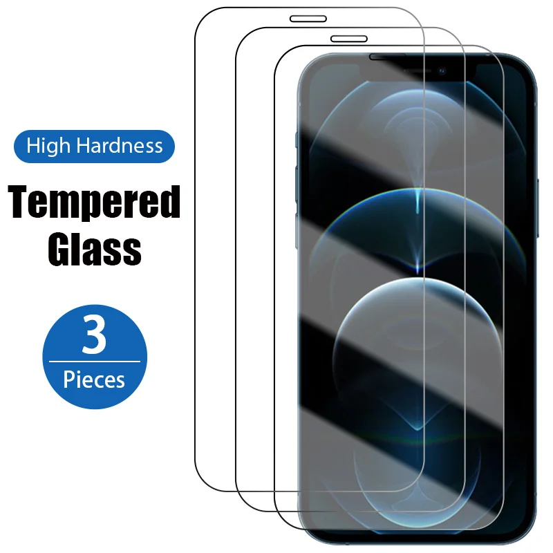 

Мягкое закаленное защитное стекло для IPhone 14 13 12 11 X XR 8 7 6 6S XS Pro Max, Защита экрана для IPhone 12Mini, стекло