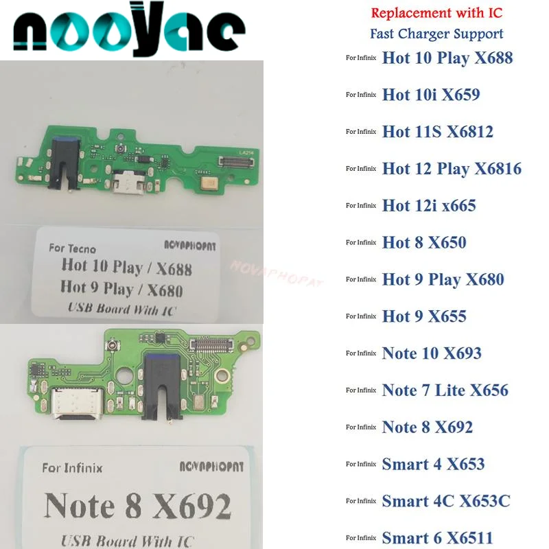 Зарядное устройство для Infinix Hot 10 10i 11s 12 12i 8 9 Play Note 10 7 8 Lite Smart 4 4c 6 X688