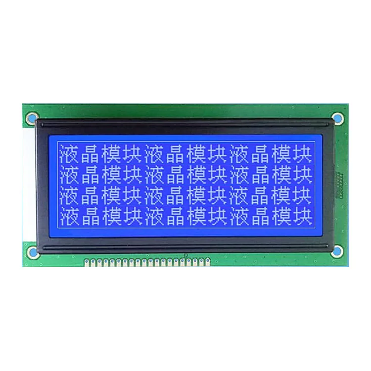 

19264A LCD Screen Without Font Library 19264 LCD Module Blue Screen 5v