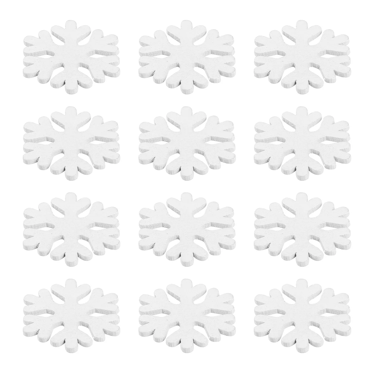 

Wooden Snowflake Cutouts Nativity Ornament Wooden Pieces Snowflakes Crafts Nativity Crafts Accessories Wooden Crafts
