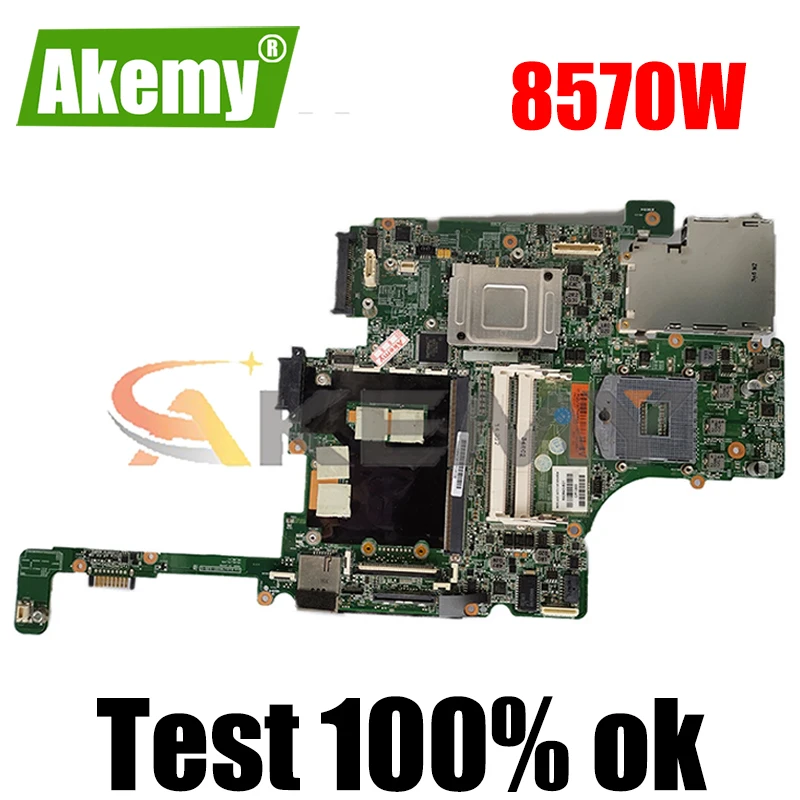 

For HP Elitebook 8570W 010176600 695956-001 SLJ8A DDR3 690643-001 Notebook motherboard Mainboard full test 100% work