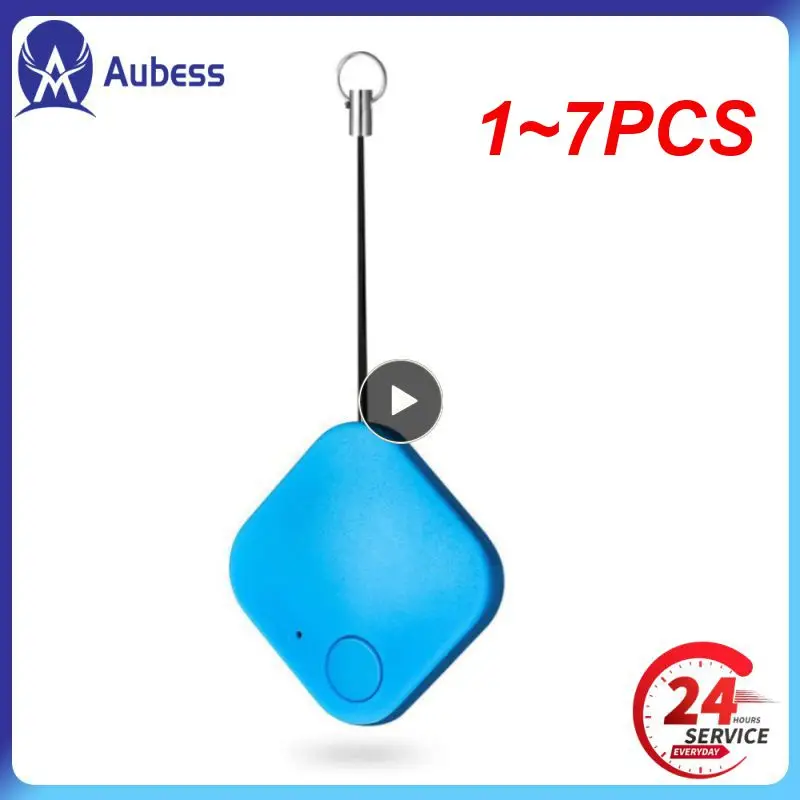 

1~7PCS Mini Tracking Device Tracking Air Tag Key Child Finder Pet Tracker Location Smart Tracker Car Pet Vehicle lost