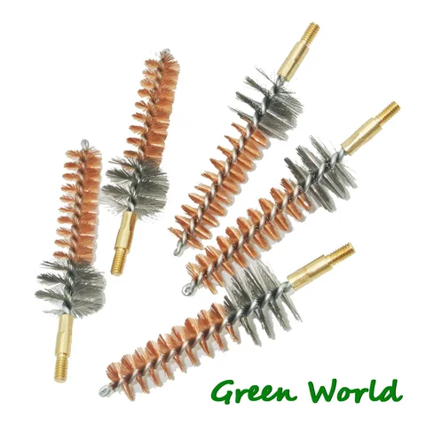 Щетка для камеры Green World .223/.308cal из фосфорной бронзы, щетка для чистки пистолета