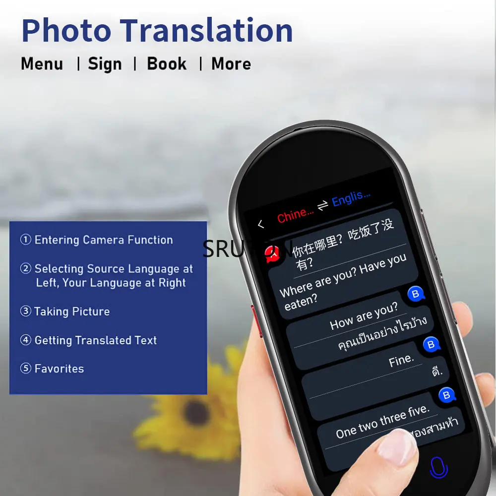 Vormor Smart Voice Translator Pens 138 Languages Real Time Online Instant Offline Translation AI Conversion Translator ForTravel images - 6