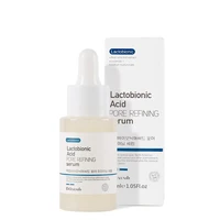 lactobionic acid pore shrink face serum hyaluronic acid moisturizing nourish essence firming brighten skin care face serum 37ml