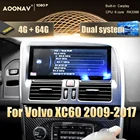 Автомагнитола на Android для Volvo XC60 2009-2017, автомобильный мультимедийный плеер, GPS-навигатор с neflix Apple carplay car play