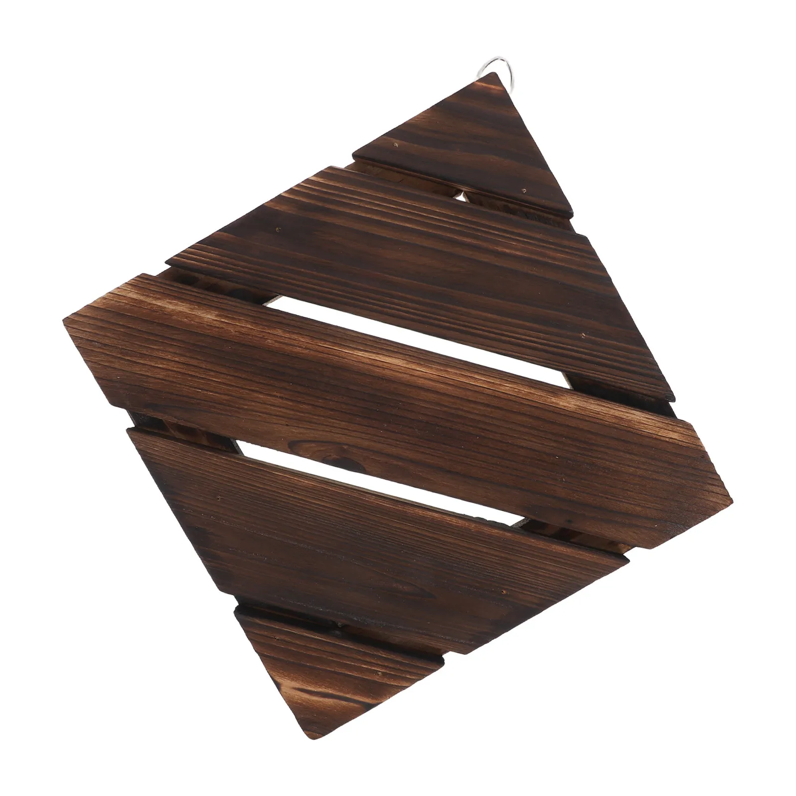 Фото Деревянная настенная доска для растений Fern Mounting Board, вертикальный кашпо в деревенском стиле, декор для гостиной, настенный держатель для комнатных растений 10x10 №2