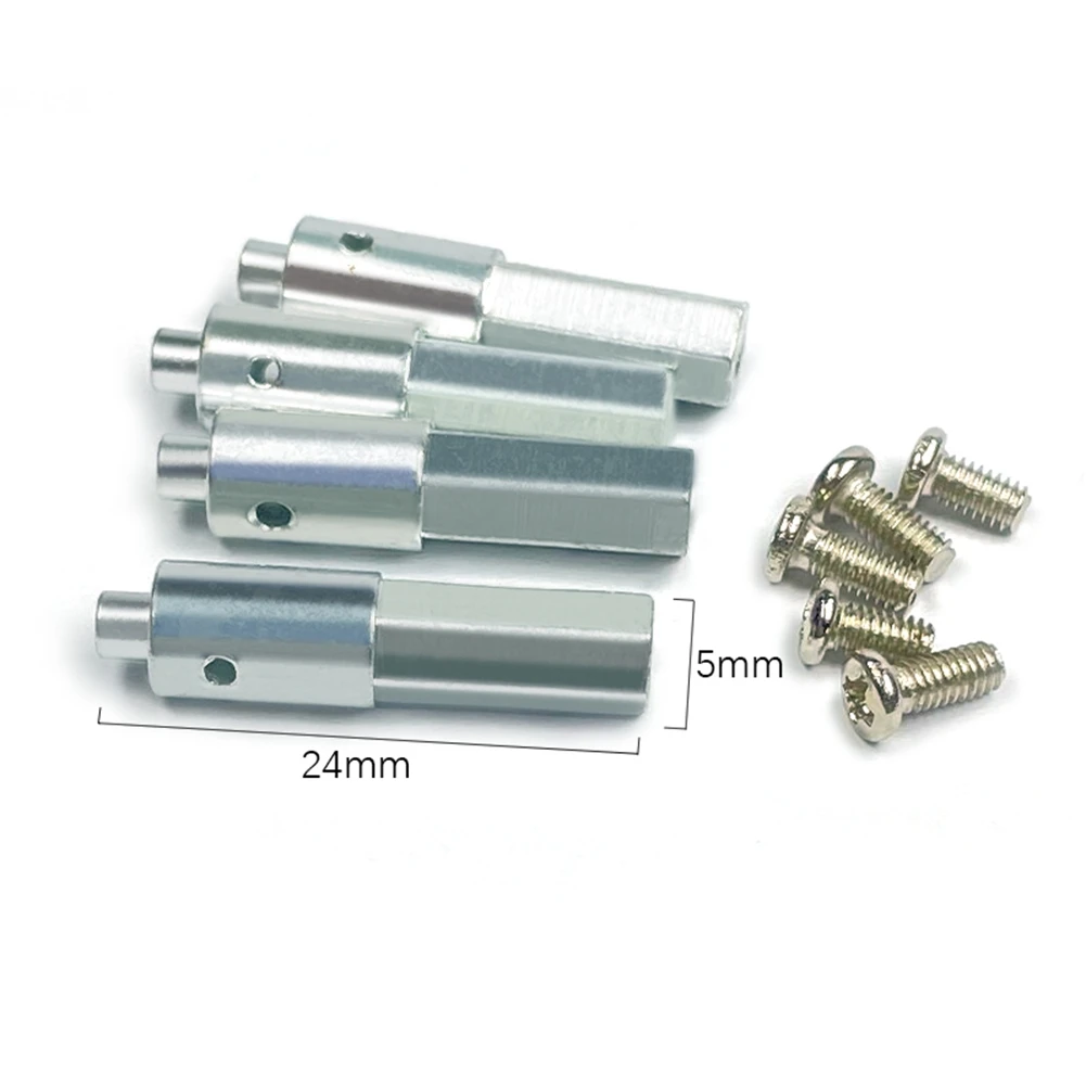 

4 шт., металлический портальный вал, шестигранный адаптер для автомобиля