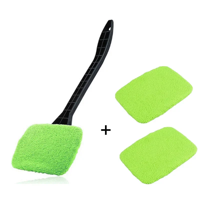 

Щетка для защиты от запотевания переднего лобового стекла автомобиля, удаление пыли, чистка автомобиля, длинная ручка, щетки для очистки бытового стекла, инструменты для детализации автомобиля