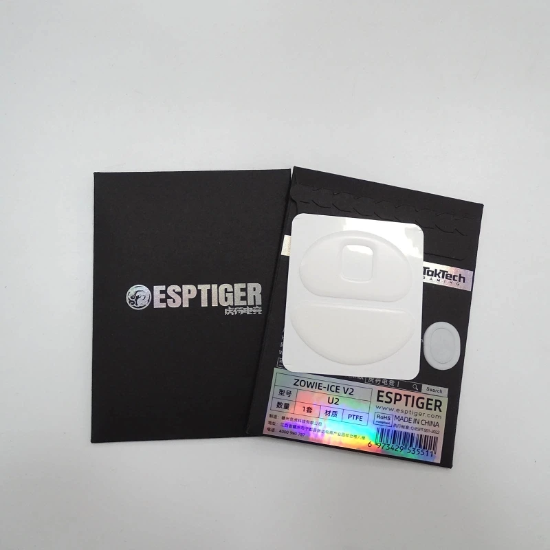 Наклейка на коньки Esptiger ICE версия для ZOWIE белые скользящие ножки