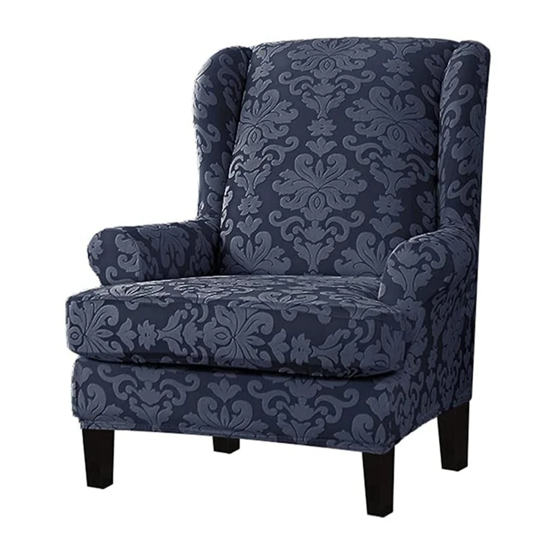 

Чехлы для стульев 2 шт., эластичный чехол для кресла, вязаный жаккардовый моющийся тканевый чехол для дивана, защита мебели