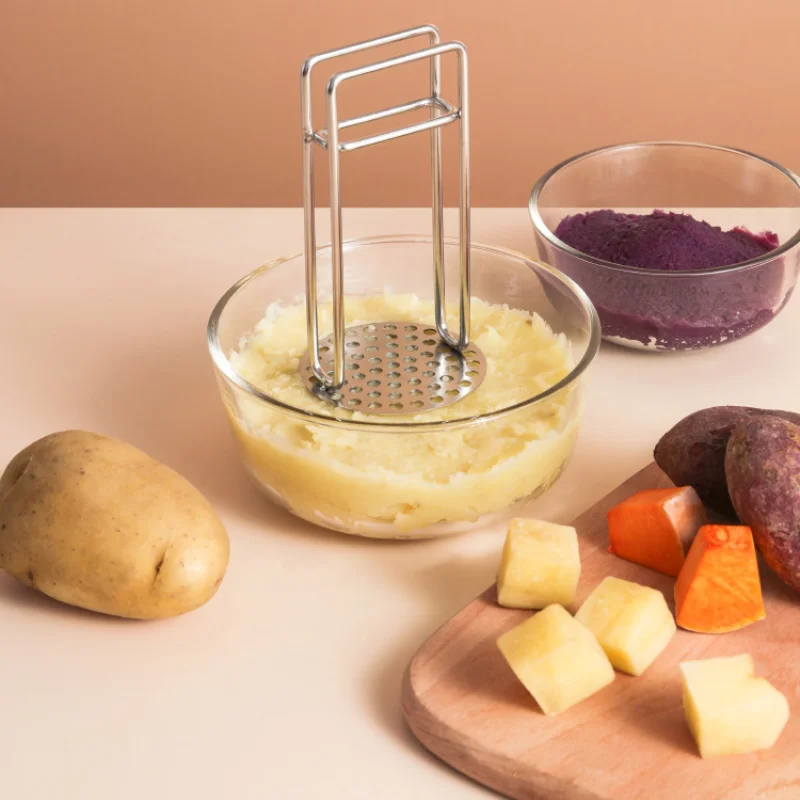 

Multifunctional Potato Crusher Carrot Pumpkin Crusher Household Vegetable Garlic Masher Complementary Food Masher Kichen Tools