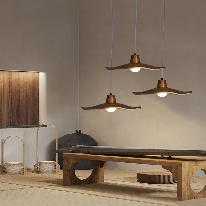 

Wabi-sabi design chandelier Japanese tatami living room bedroom bedside lamp tea room homestay restaurant decoration chandelier