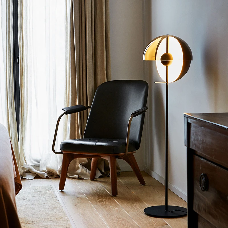 Скандинавский дизайнер Торшер Тея Современный светодиодный стеклянный абажур