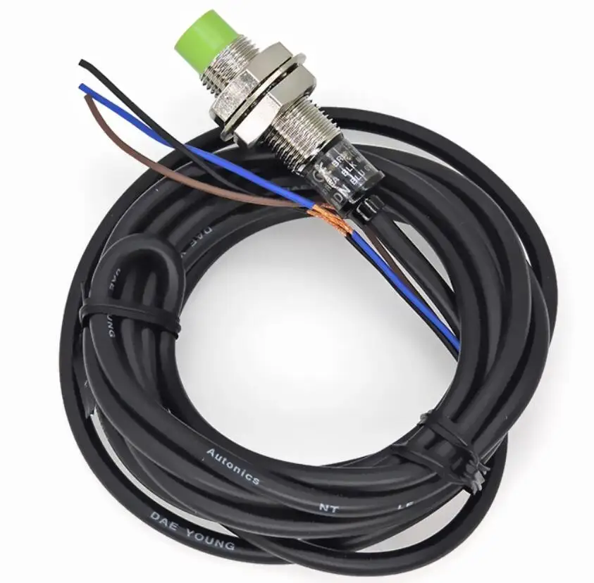 Оригинальный датчик приближения PR12 металлический постоянного тока 3 провода