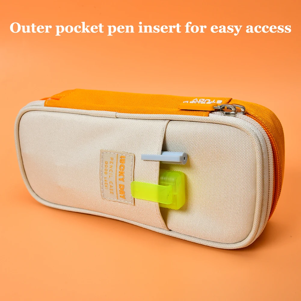 

Canvas Pencil Case Holiday Birthday Christmas Gift for Friends Colleagues Family