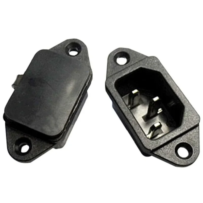 10 шт. шнур питания переменного тока 3P вилка C14 штекер с водонепроницаемой