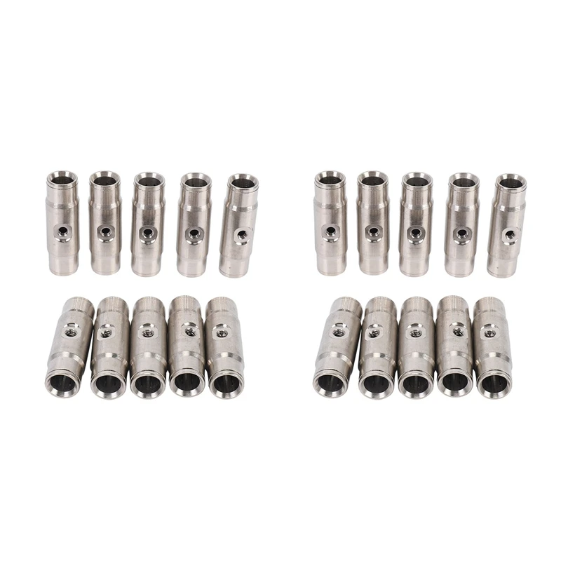 

20 шт., муфты-муфты 3/8 дюйма, 10/24 UNC, 1000 PSI