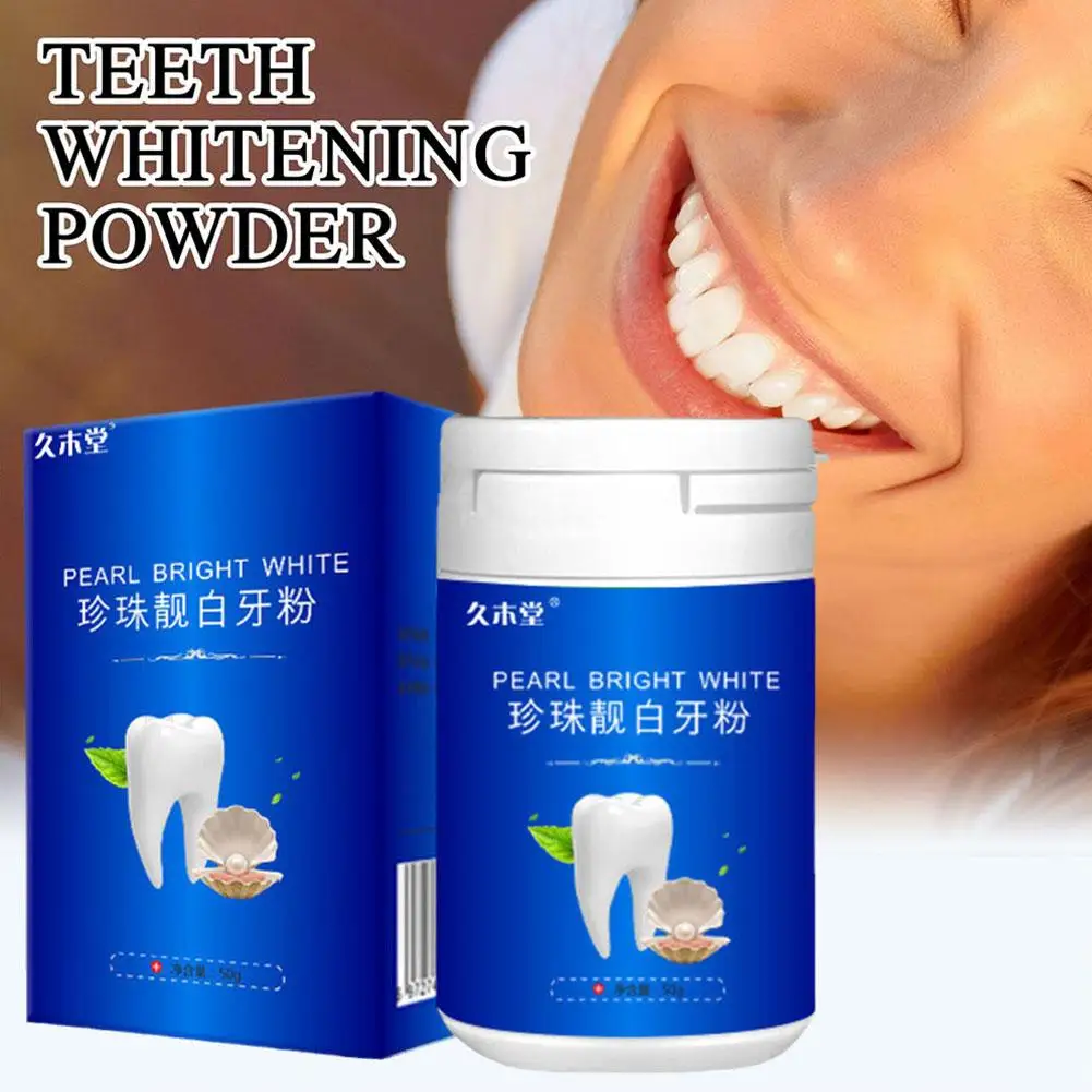 

Pearl Teeth Whitening Powder Teeth Brightening Oral Rapid Stain Teeth Cleaning Whitening Hygiene Essence Remove Plaque Dent A4Z6