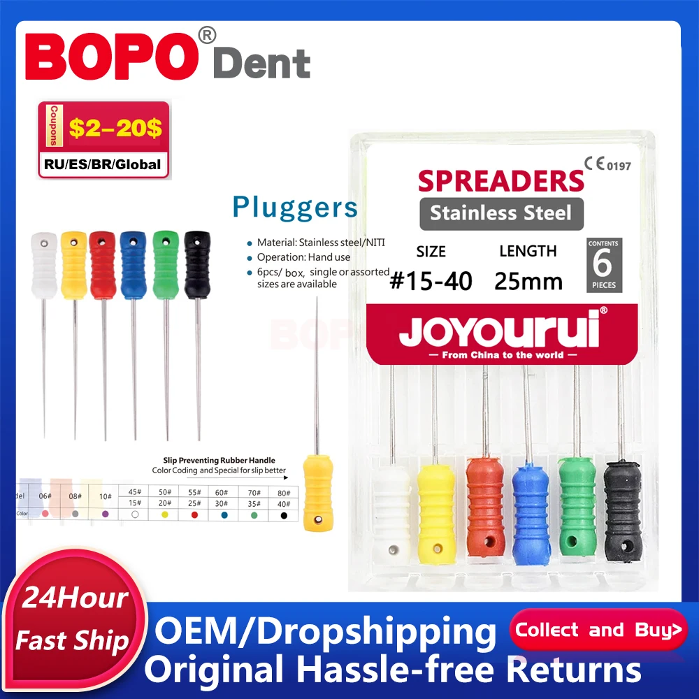 Разбрасыватели корневых каналов из нержавеющей стали NoEnName_Null