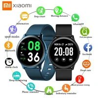 hot xiaomi kw19 smart watch women men heart rate monitor ip67 waterproof men sport watch fitness tracker for android ios