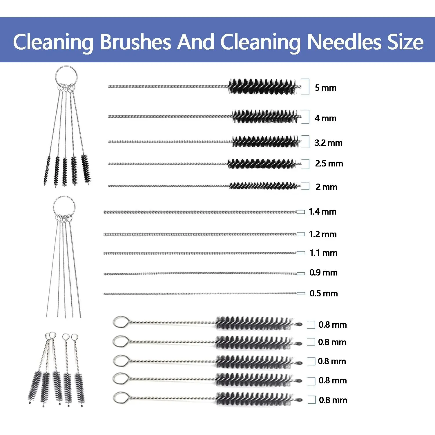 Набор для чистки щеток Joysta — чистящий горшок чистящая игла щетки нейлоновые