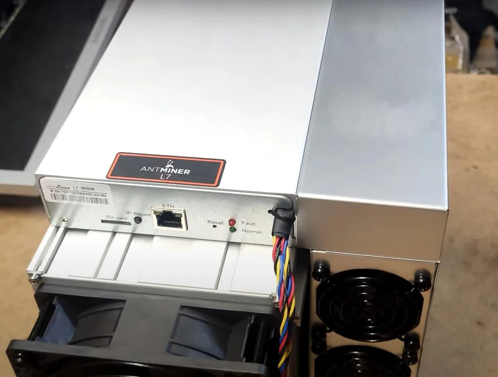 Мастер-Майнер Litecoin Dogecoin Antminer L7 3425 Вт с блоком питания BitmainL7 9.05GH |