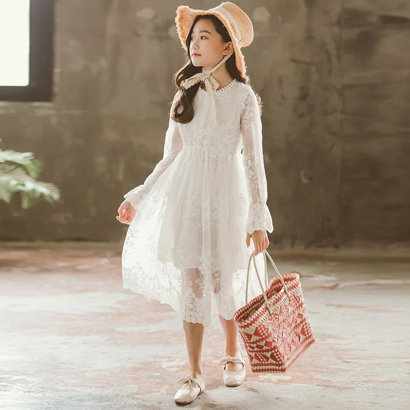 

Вечерние кружевные платья для девочек 8 лет