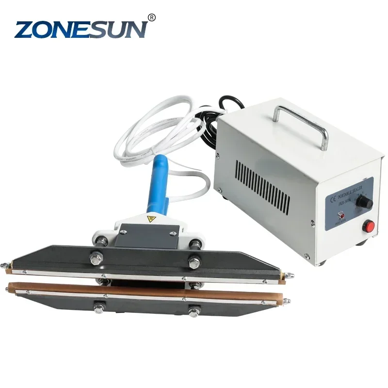 ZONESUN FKR-400A плоскогубцы ручная складная машина портативная для запечатывания