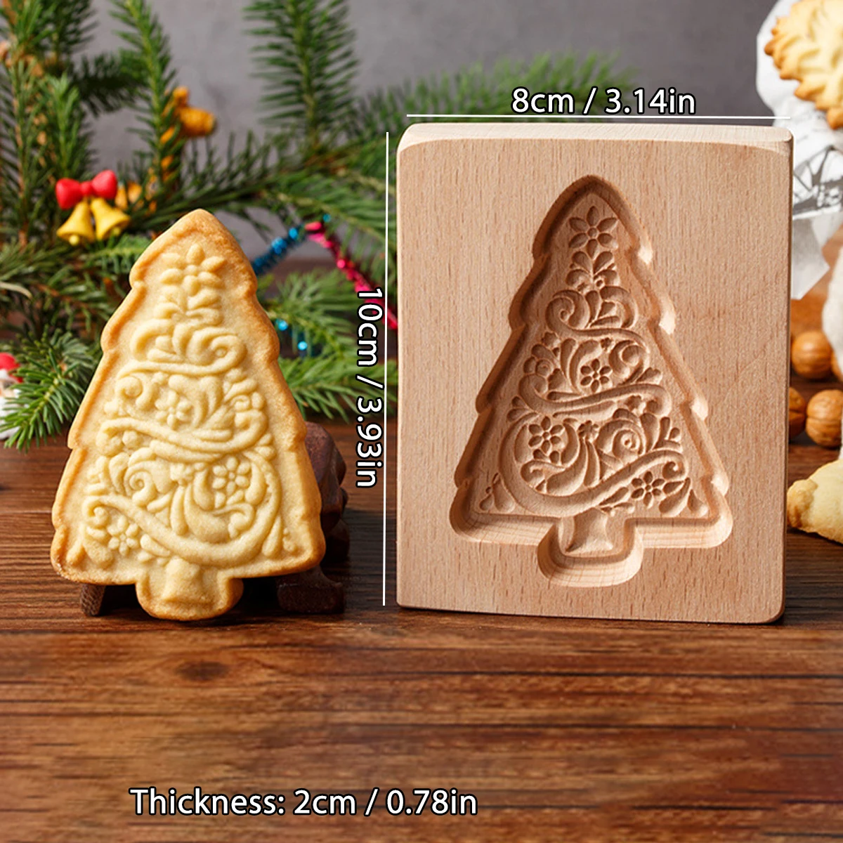

Деревянные формы для печенья Christmas