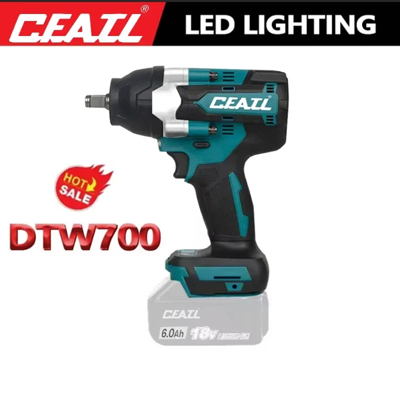 Электрический гаечный ключ CFATL DTW700 бесщеточный многофункциональный