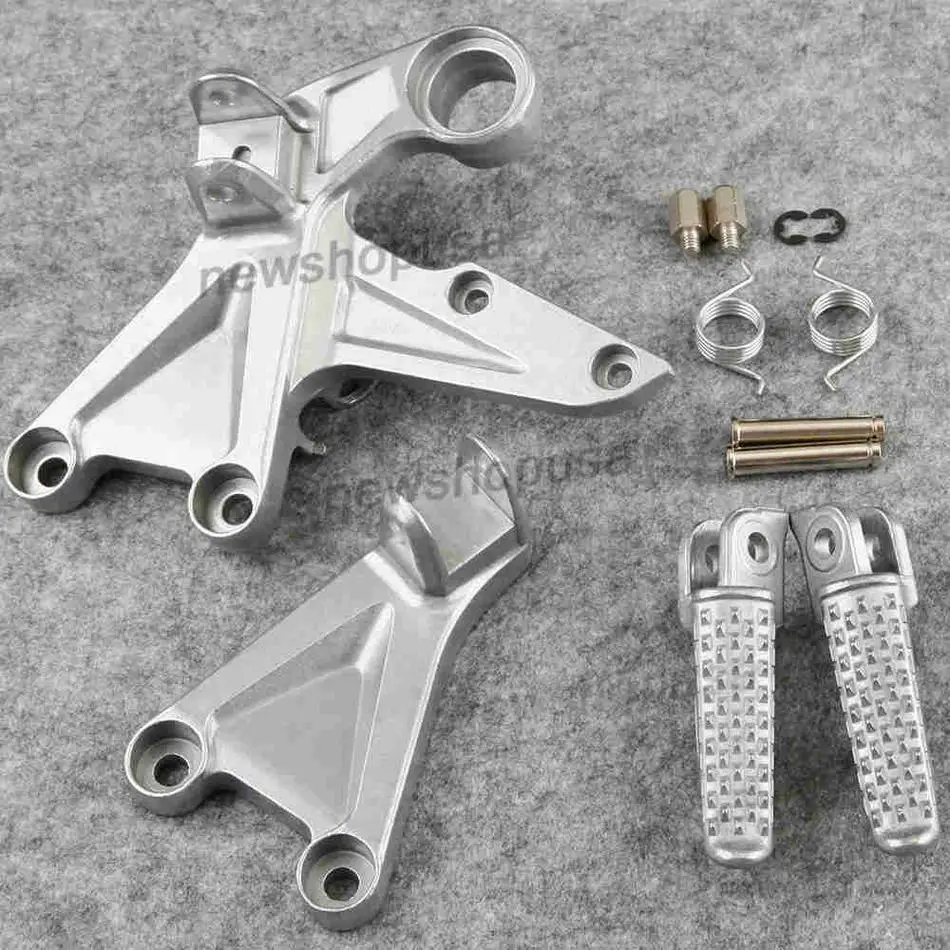 Подножки для переднего мотоциклиста подножки колышки комплект кронштейнов HONDA CBR