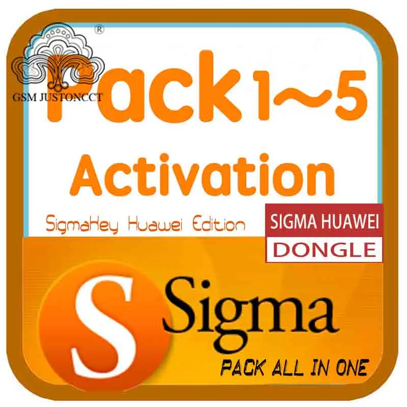 

Sigma box / sigma key Pack 1 2 3 4 5 Activation for sigma huawei dongle Edition key