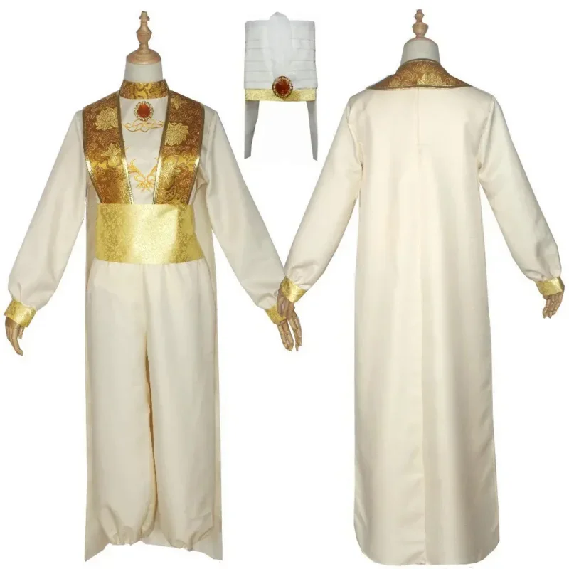 Aladdin лампа дневного света Костюм Принца костюм для взрослых мужской комплект