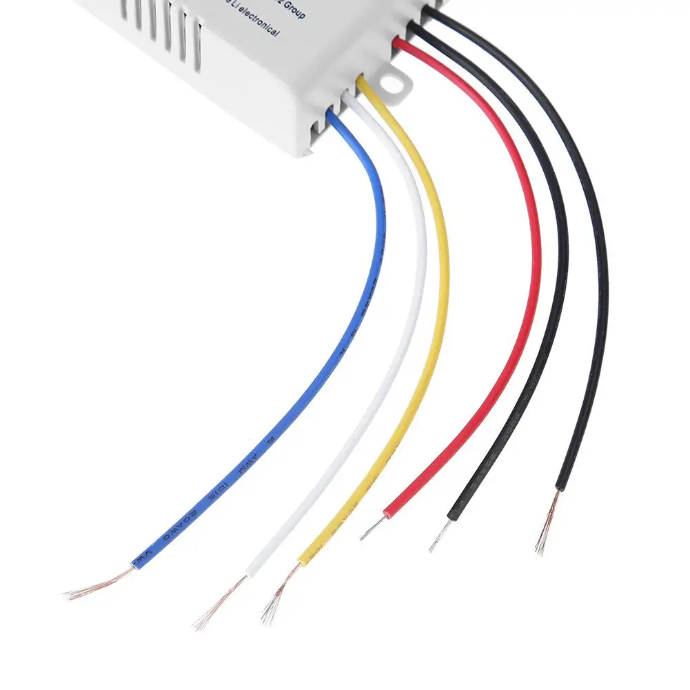 1/2/3 Channel ON/OFF 220V Wireless Remote Control Switch Receiver Transmitter for Lamp Light Electrical Equipments Drop Ship |