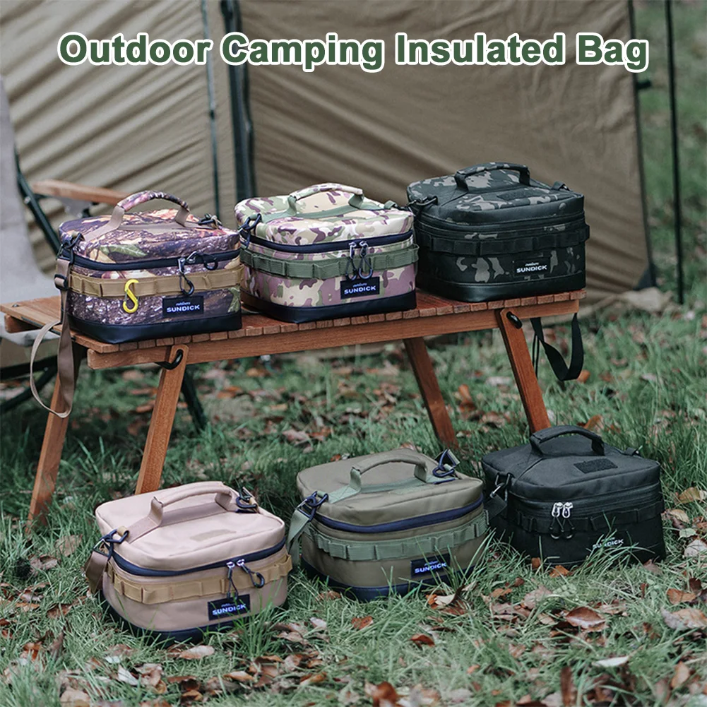 Большая сумка для пикника 900D тканевая с холодными фруктами сохраняющая свежесть