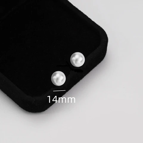 Серьги-гвоздики DAIZHEMEI с искусственным жемчугом