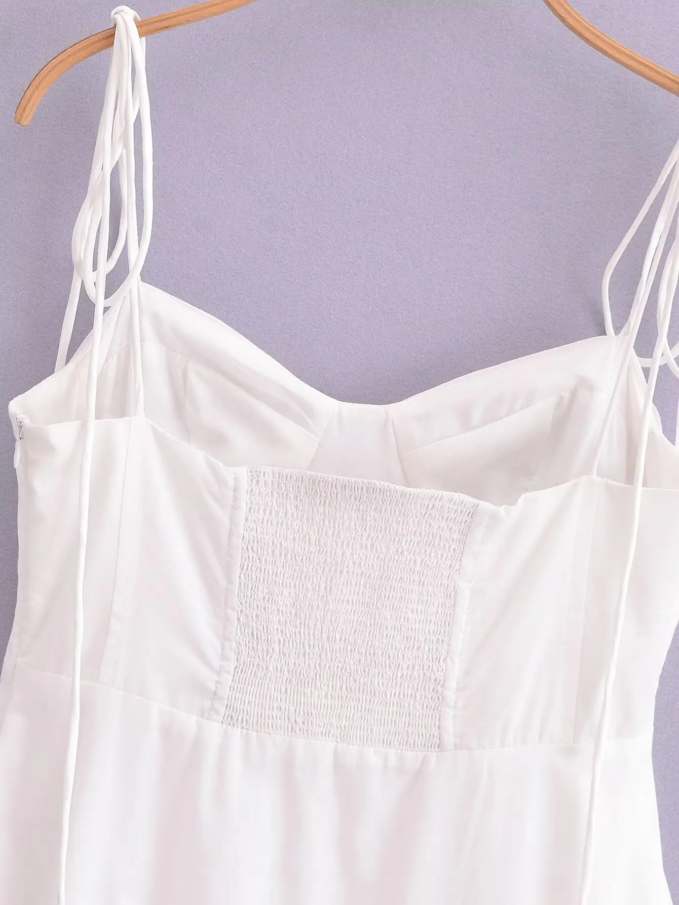 PB &amp ZA женское осеннее новое модное ламинированное платье из поплина для отпуска