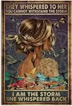 AAROENLYS Ретро-вывеска Оловянная вывеска Они шепавшие ей не вы выдерживает я что она