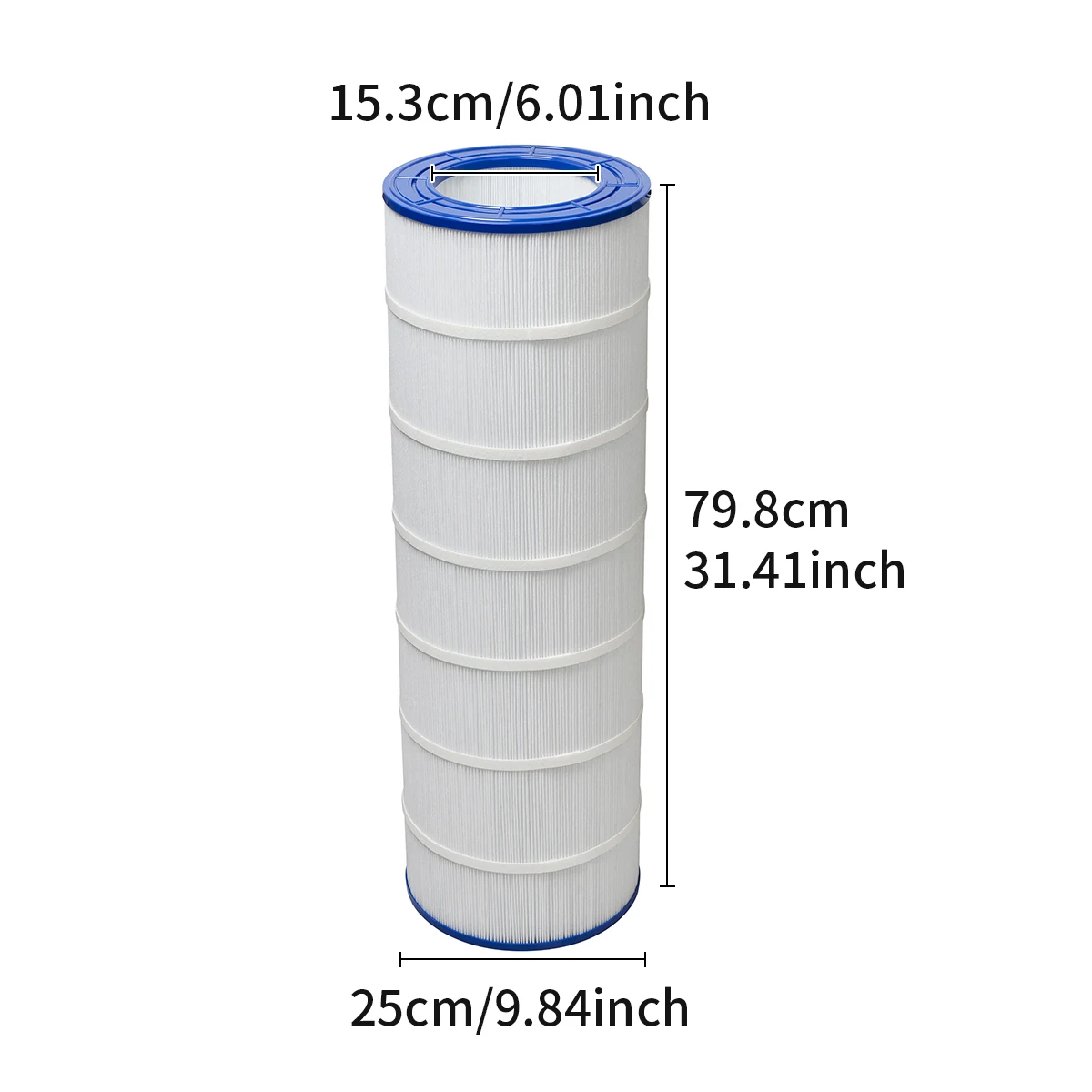 Фото Картридж для фильтра бассейна PAP200, совместимый с Pentair Clean and Clear 200, Pleatco PAP200, Unicel C-9419, Filbur FC-0688, Pentair R173217 №2