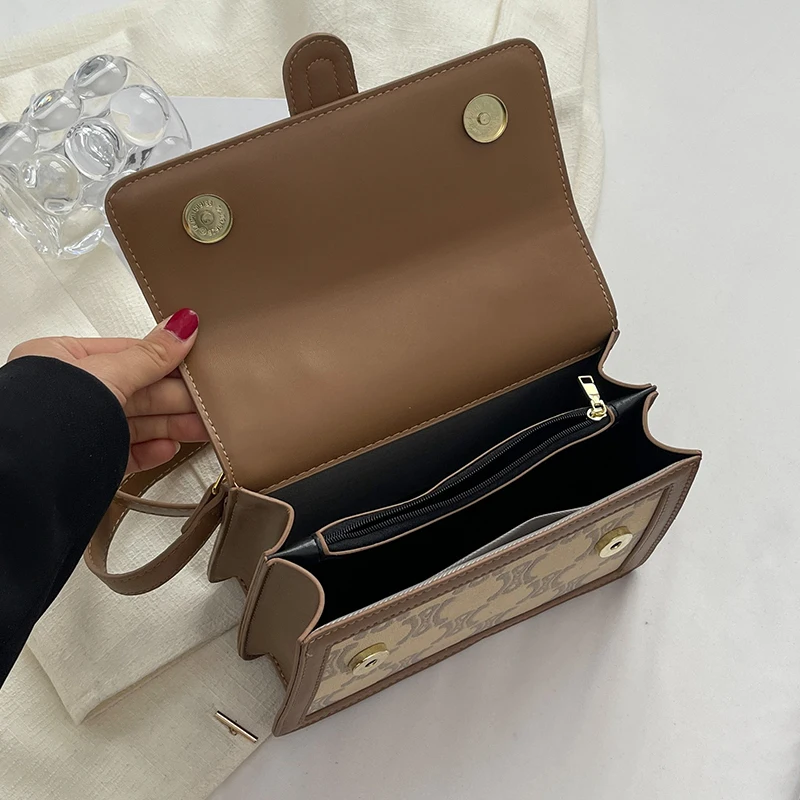 VeryMe Fashion Brand Small Square Women Bag 2022 New All-Match Female Shoulder Messenger Pack Luxury Designer Purse And Handbags