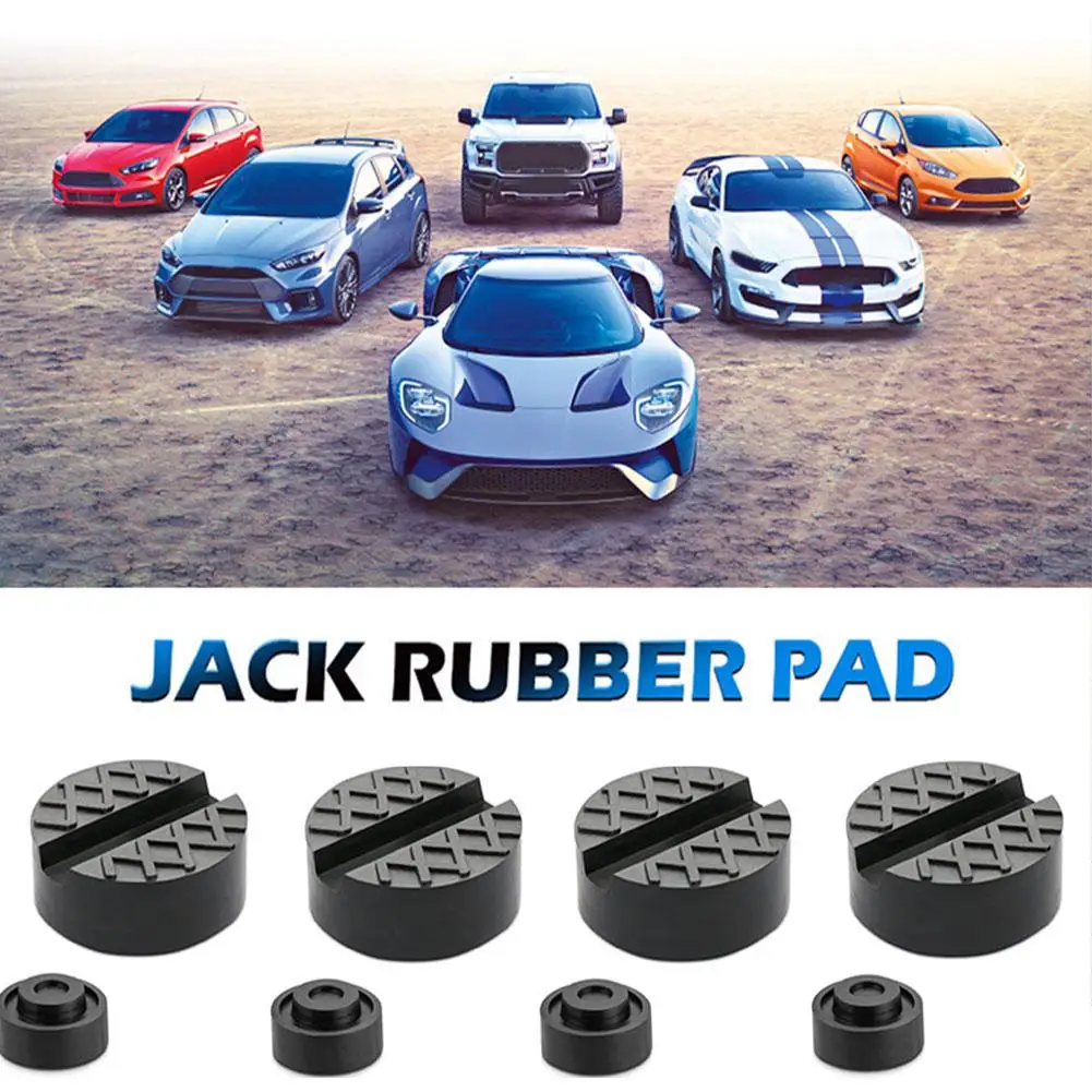 

Universal Car Lift Jack Stand Rubber Pads Car Jack Protector Rubber Floor Slotted Adapter Jacking Support Block Frame Tool P5M4