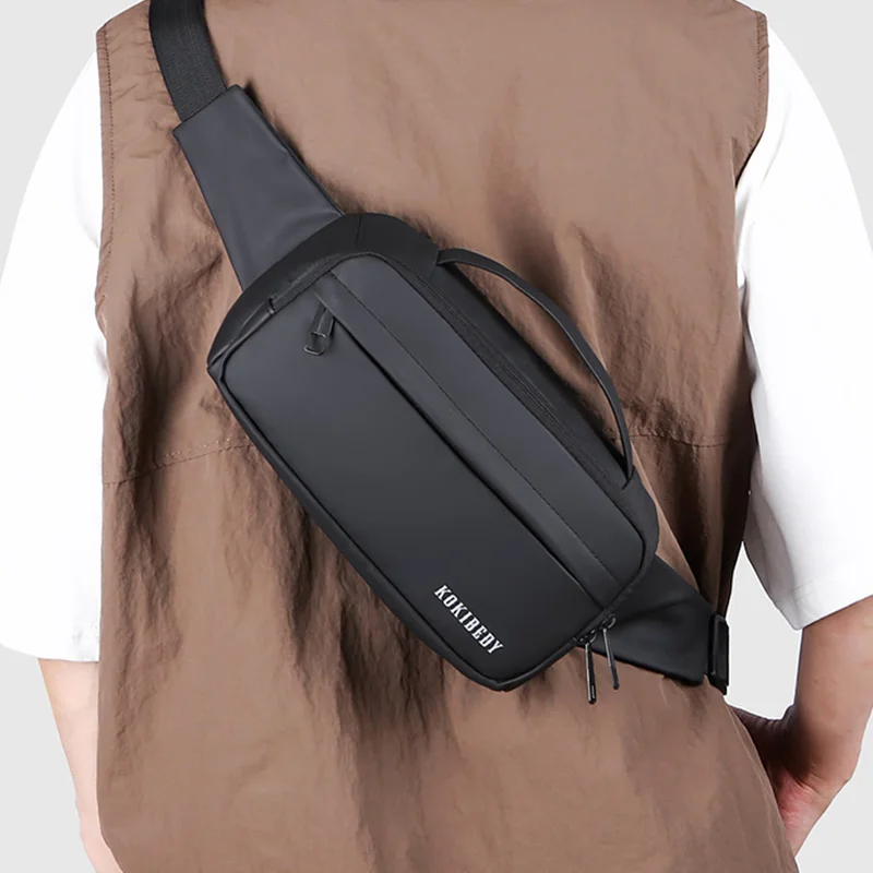Мужская нагрудная сумка для верховой езды модная Водонепроницаемая поясная