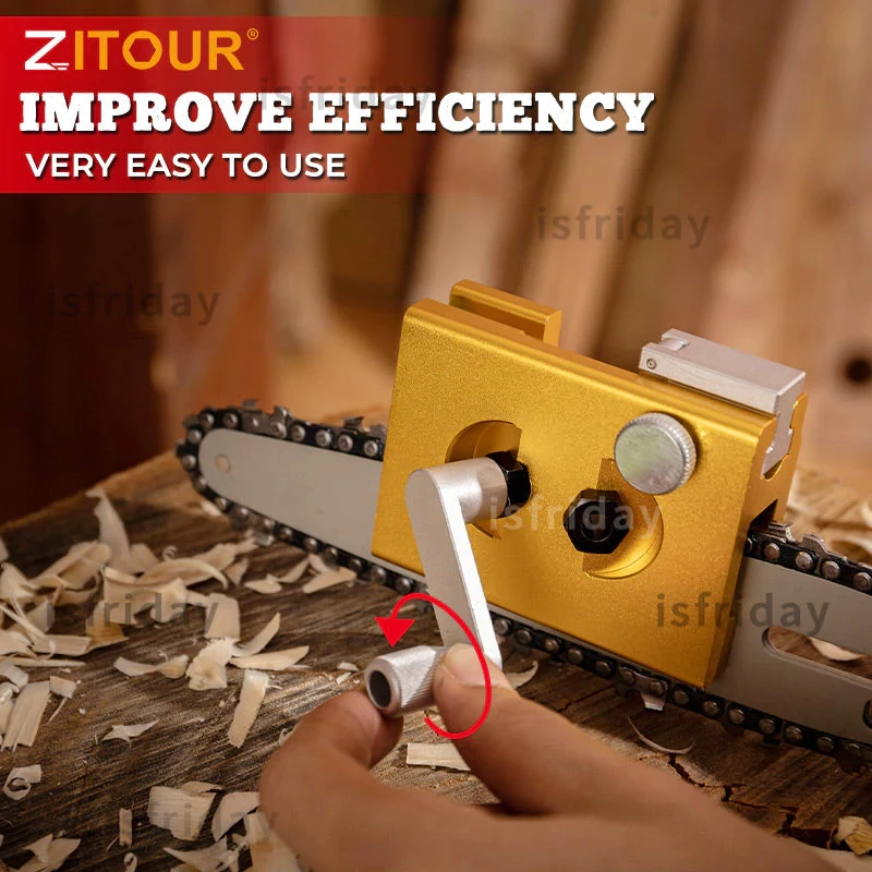 

Портативный инструмент для заточки бензопилы в стыковке, инструмент для заточки, точилка для цепной пилы, точильный камень