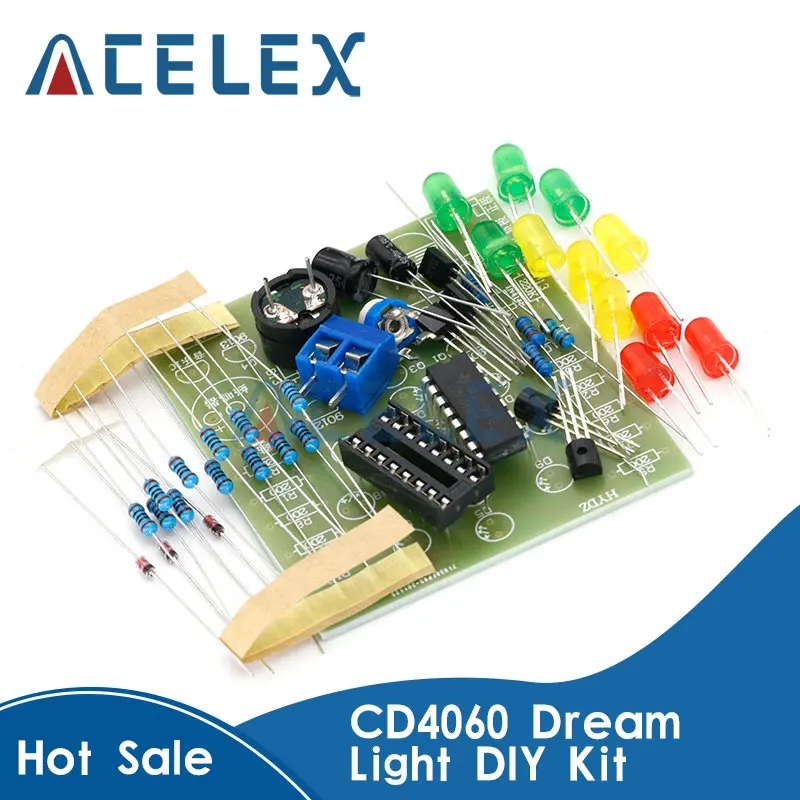 

CD4060 мечсветильник DIY Набор электронная фотография подарок на день рождения мечтательный комплект