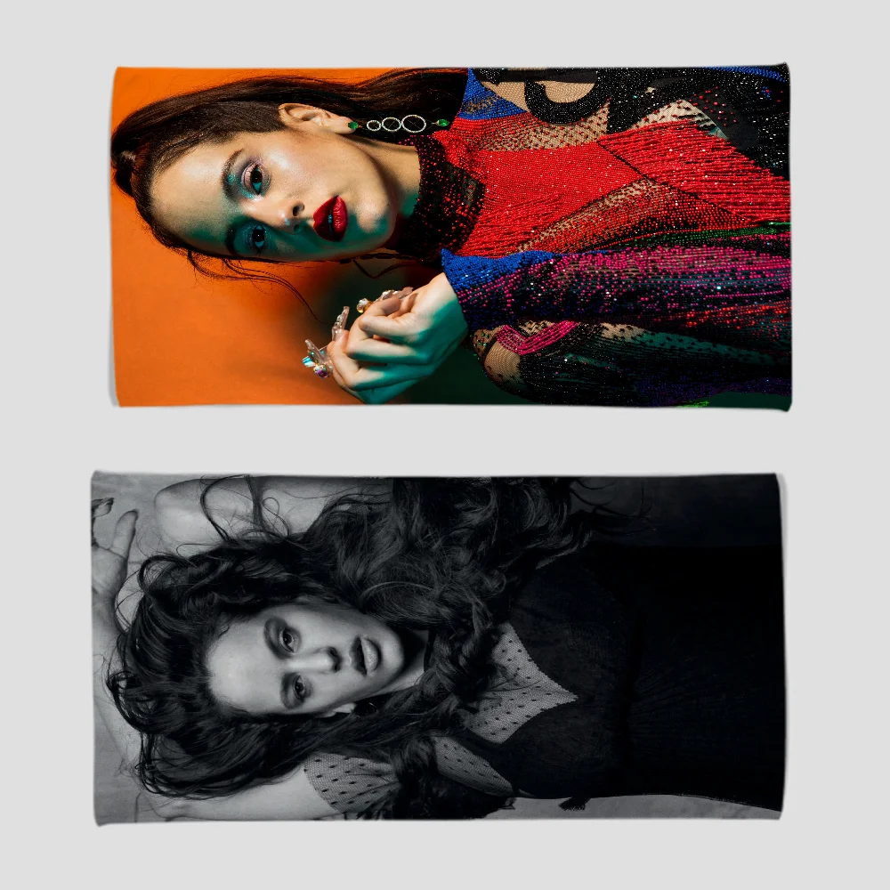 R-Rosalia испанское полотенце для певицы впитывающее быстросохнущее мягкое йоги