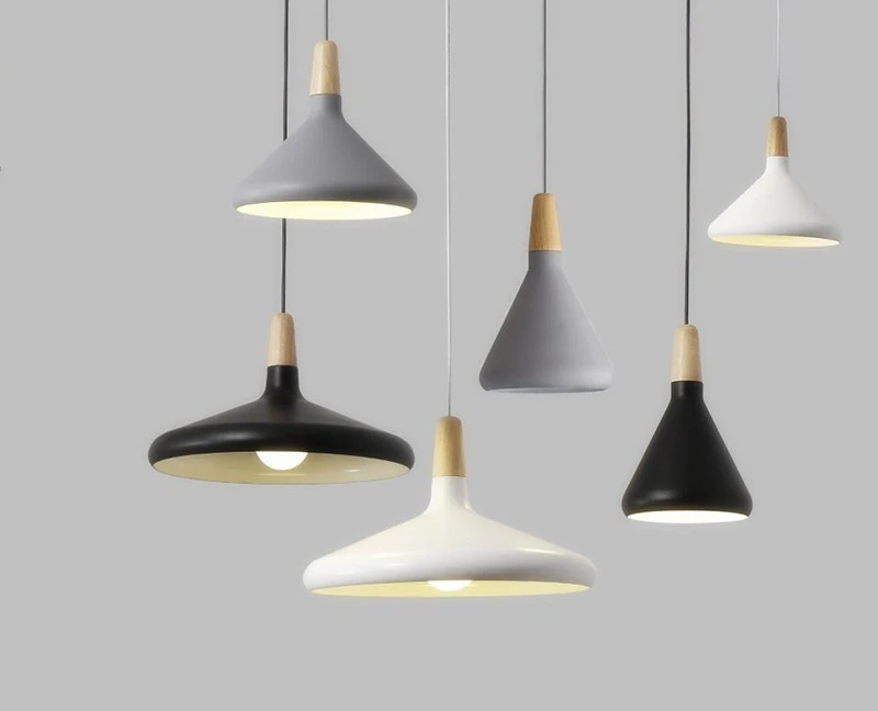 Скандинавский Простой алюминиевый подвесной светильник WitWood модные