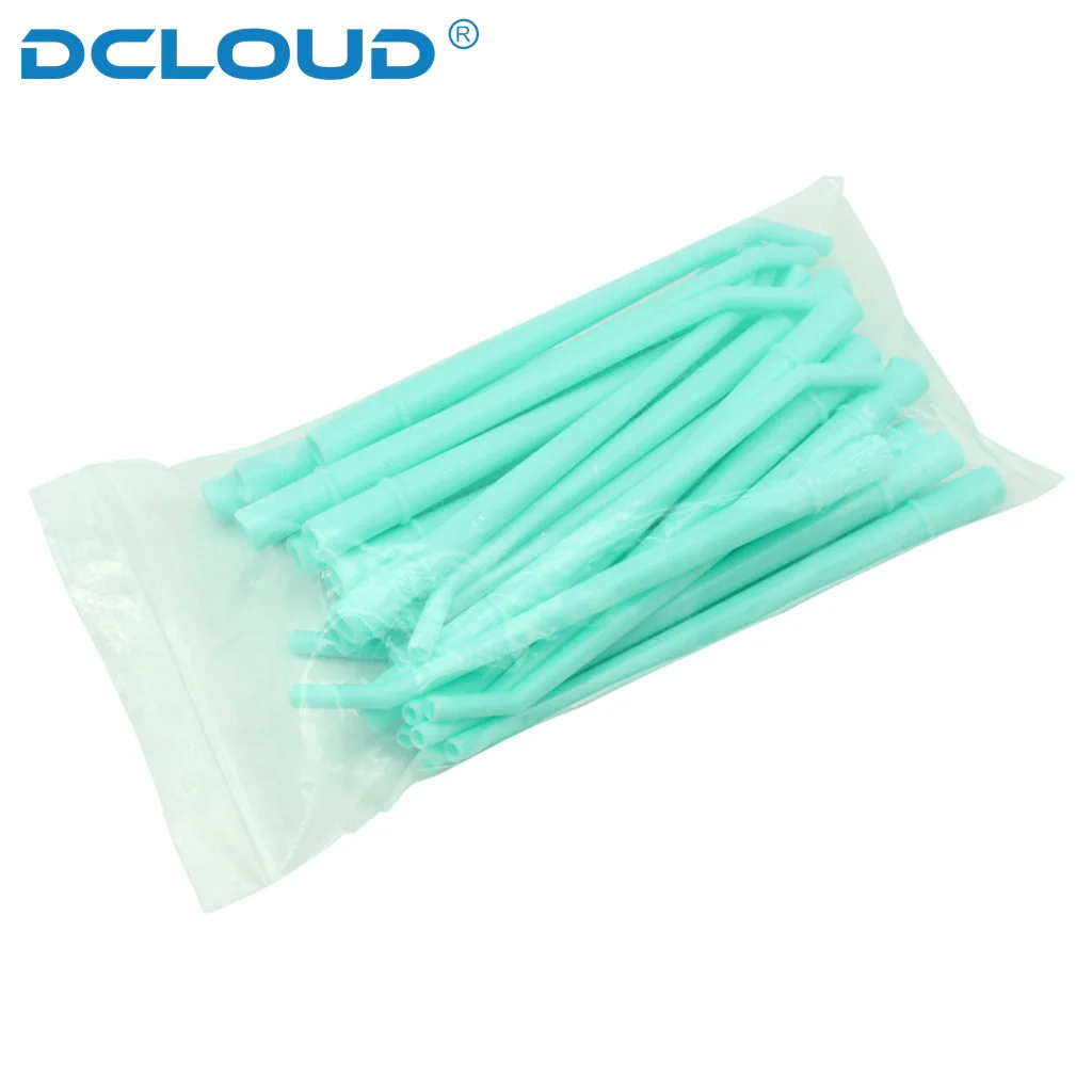 DCLOUD 25 шт./пакет стоматологические насадки для выталкивания слюны одноразовые
